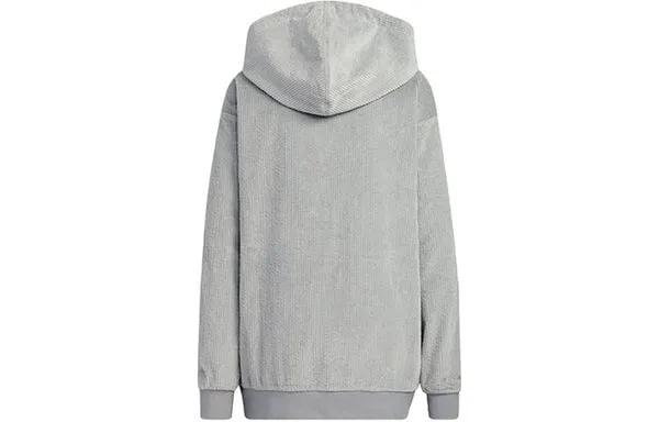 adidas originals x IVY PARK Crossover Side Stripe Loose Pullover Gray Sweatshirt
