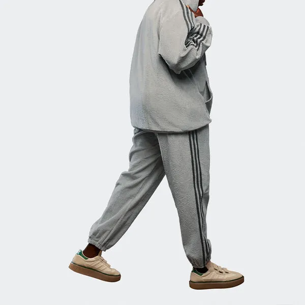 adidas originals x IVY PARK Crossover Side Stripe Loose Pullover Gray Sweatshirt