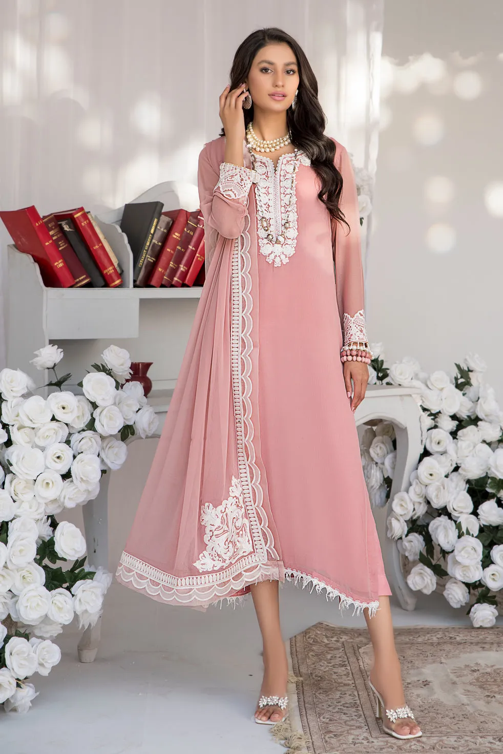 ALEEZAY FORMAL CHIFFON DRESS 01
