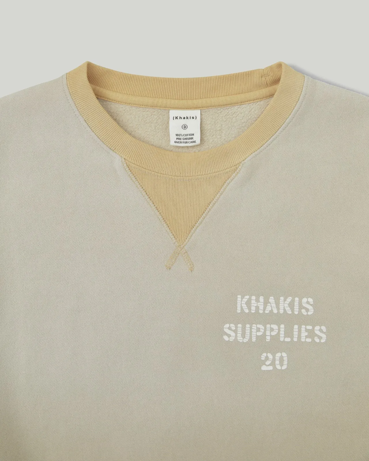 Archive Crewneck Warm Grey