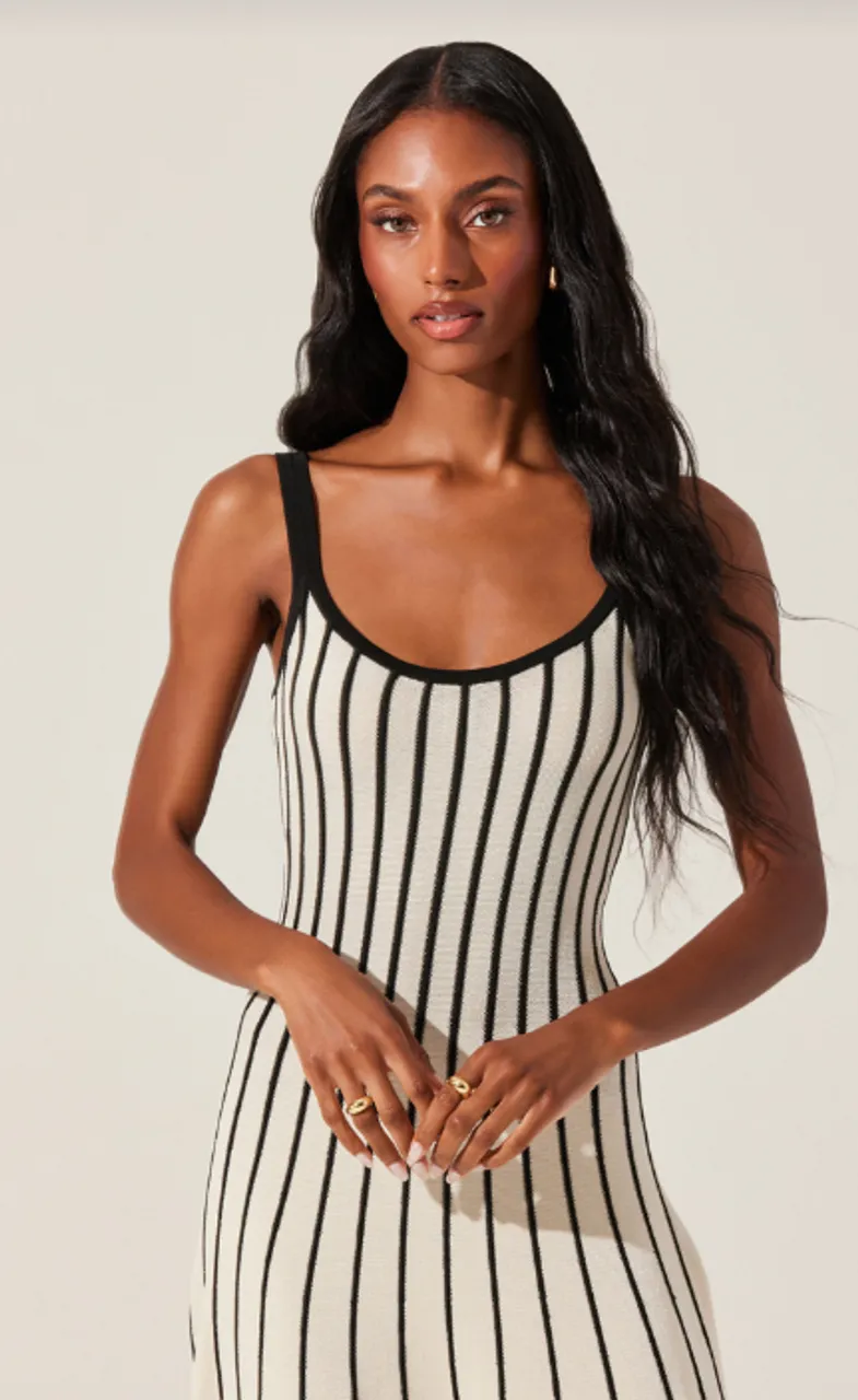 ASTR THE LABEL Irecia Sweaterknit Tank Dress