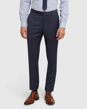 Auden Wool Stretch Check Suit Trousers