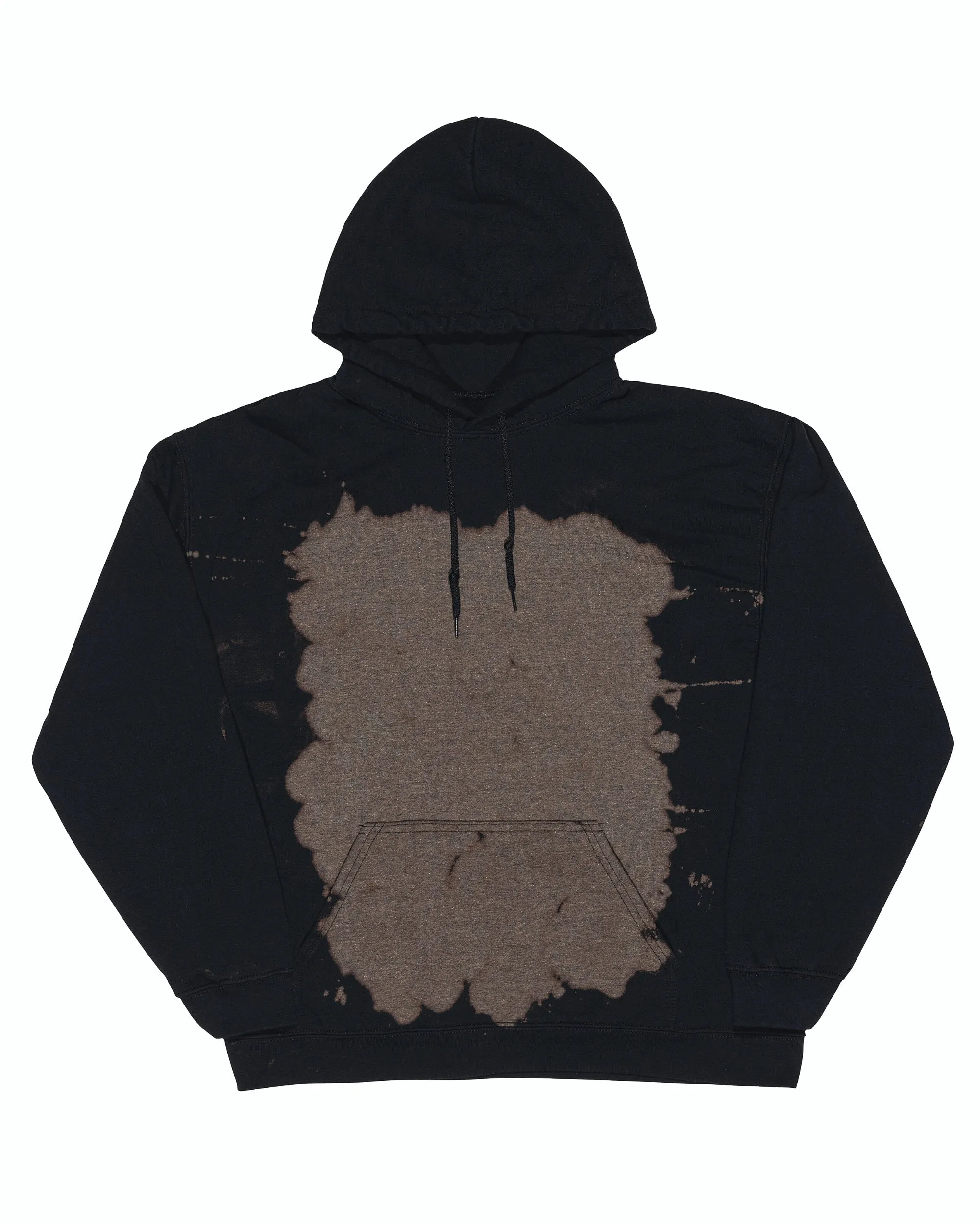 Bleach Wash Essential Fleece Hoodie - Giza