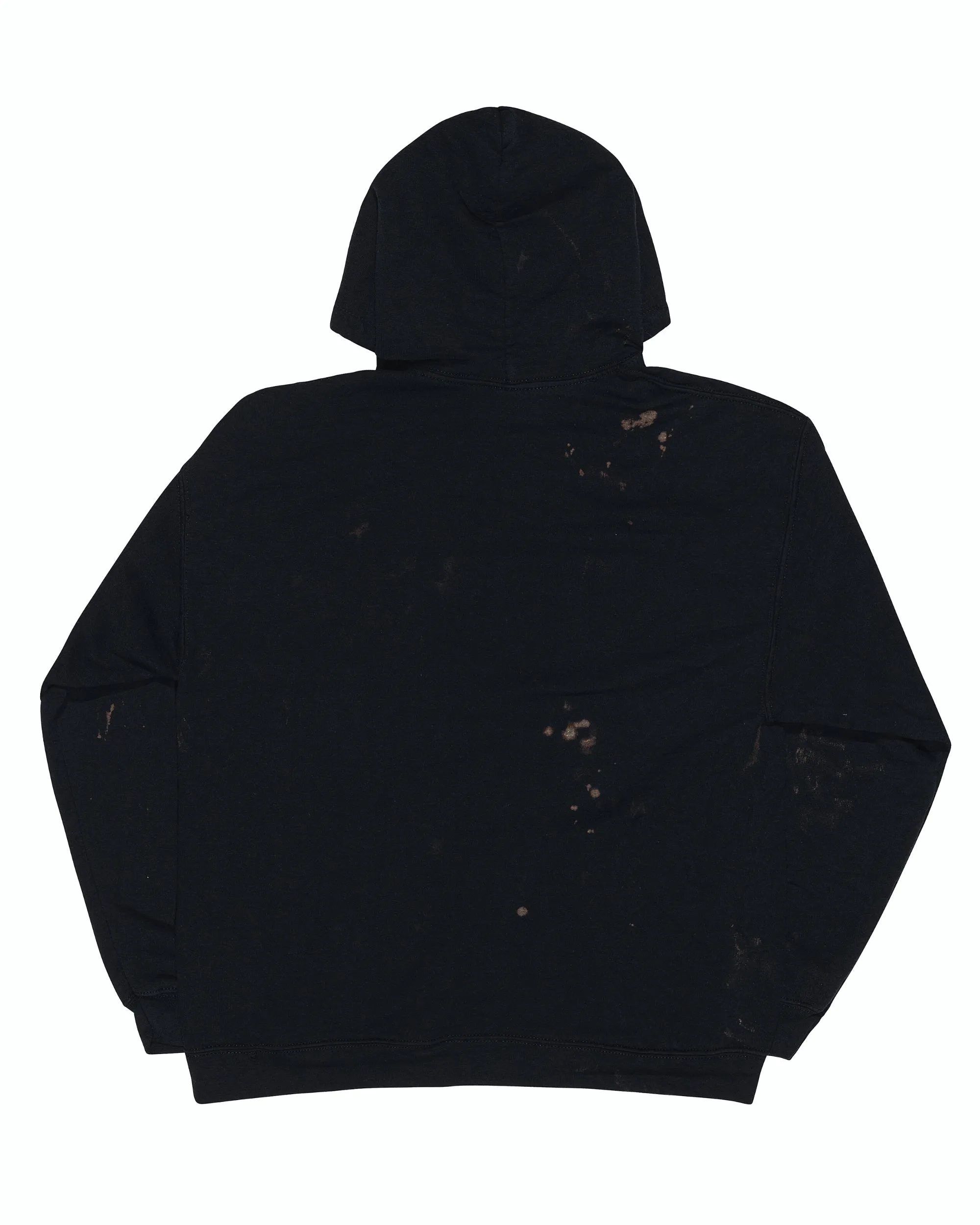 Bleach Wash Essential Fleece Hoodie - Giza