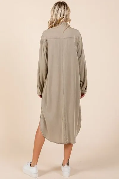Button Down Shirt Dress