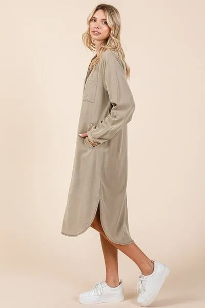 Button Down Shirt Dress