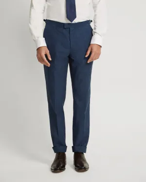 Byron Linen Blend Cuffed Trousers