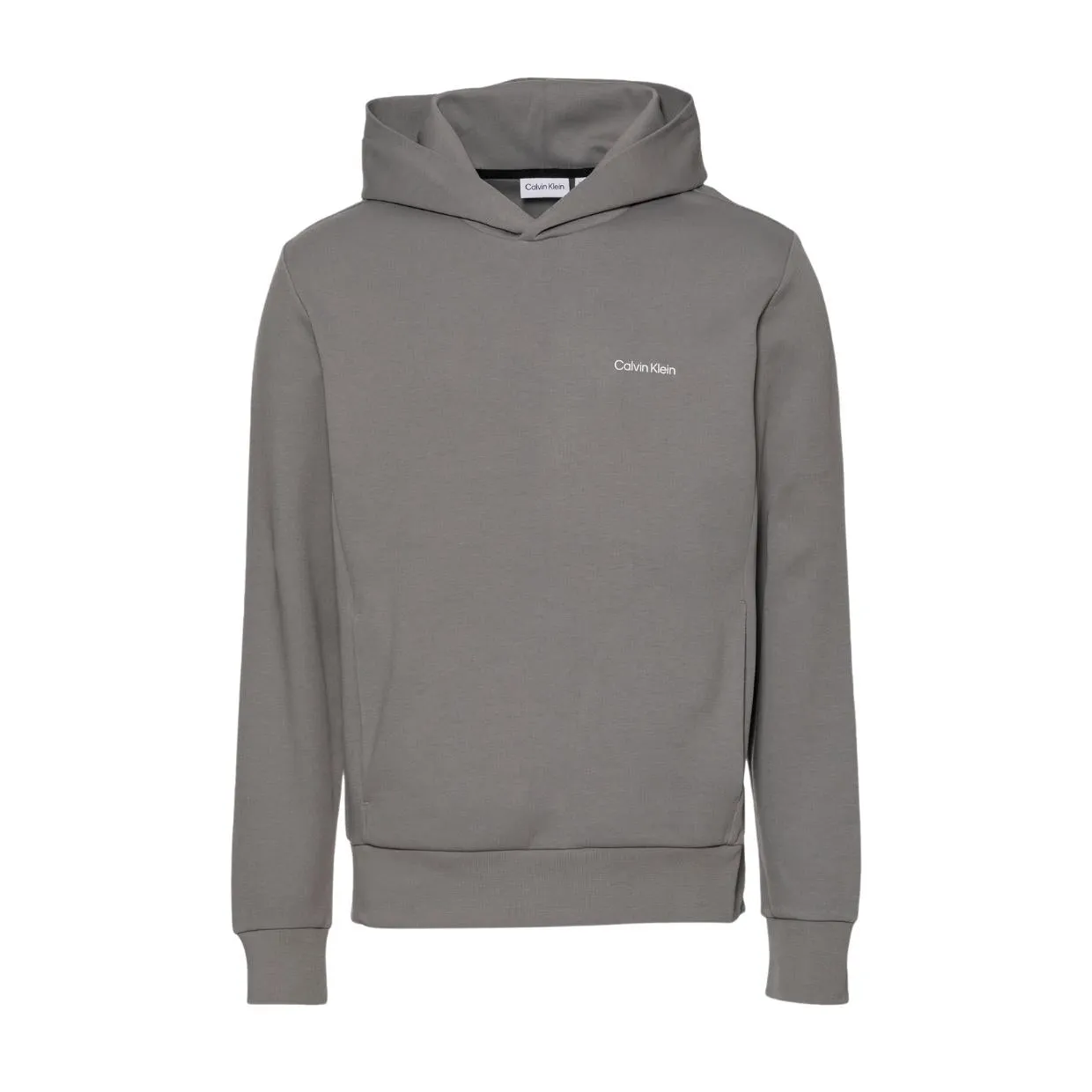Calvin Klein Micro Logo Repreve Grey Hoodie