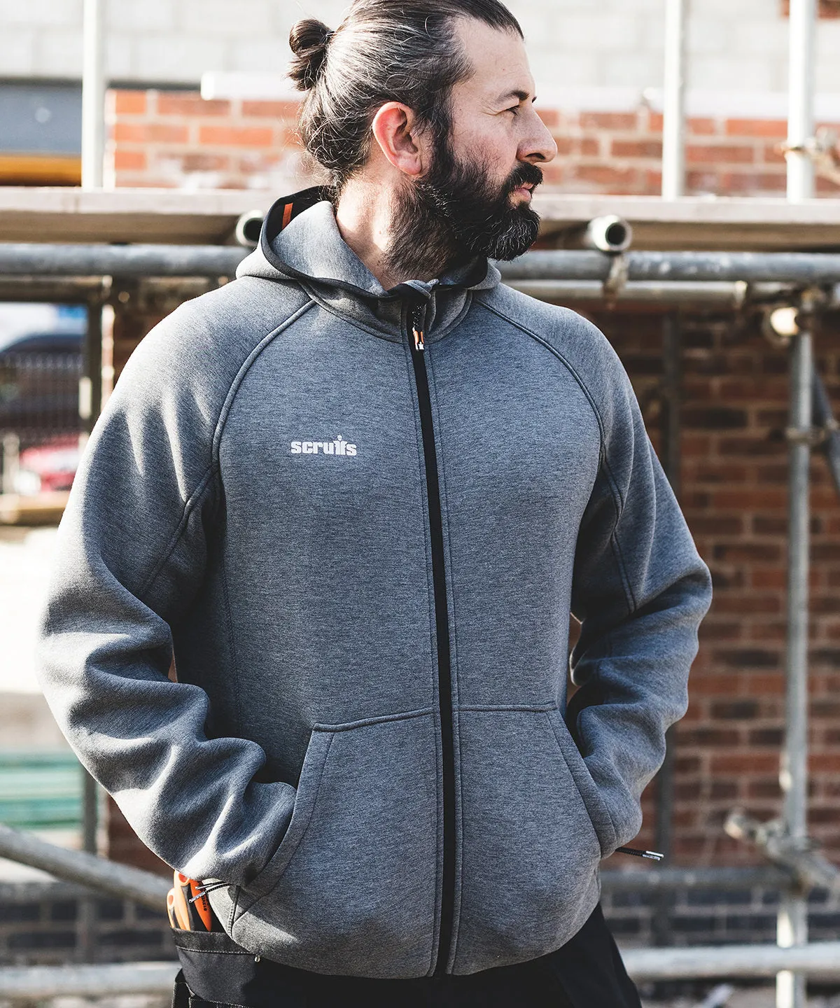 Charcoal - Trade air-layer hoodie