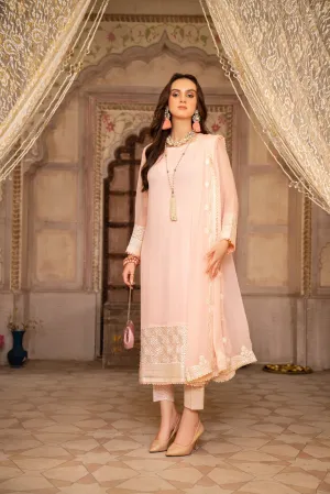 CHIFFON EMBROIDERED FORMAL DRESS BY ALEEZAY 10