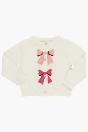 Cream Bows Baby Girls Maude Sweater