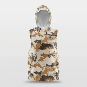 Desert - Customized Basketball Sleeveless Hoodies
