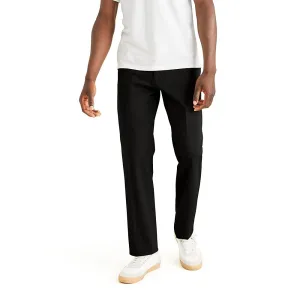 Dockers Men's City Trouser Classic Fit Smart 360 Tech Pants, Mineral Black, 34W x 34L