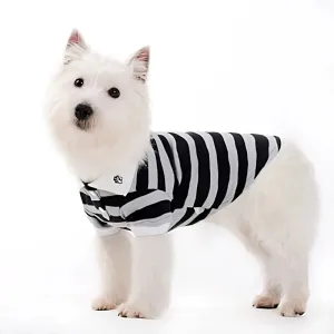 Dogo Pet  Stripe Polo Dog Shirt