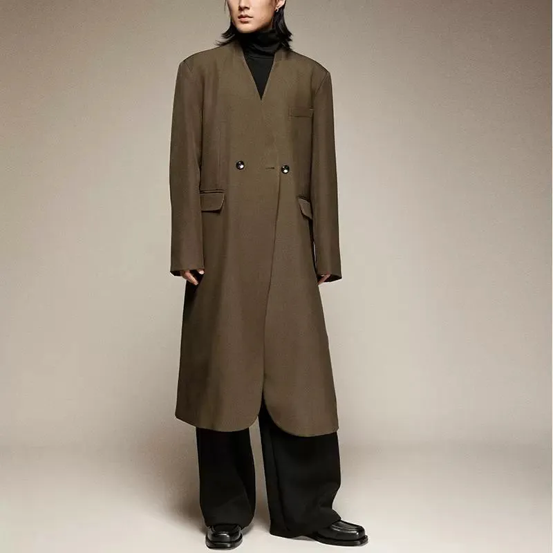 Elegant Double-Breasted Coat