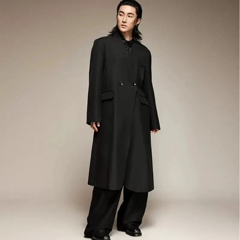 Elegant Double-Breasted Coat