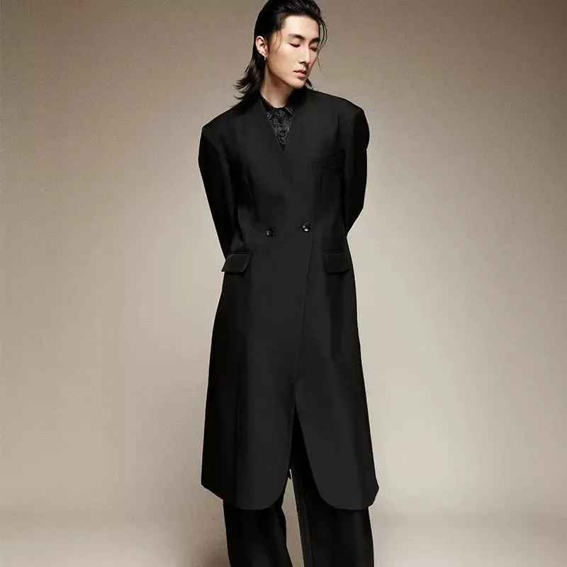 Elegant Double-Breasted Coat