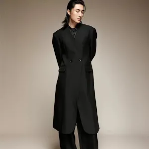 Elegant Double-Breasted Coat