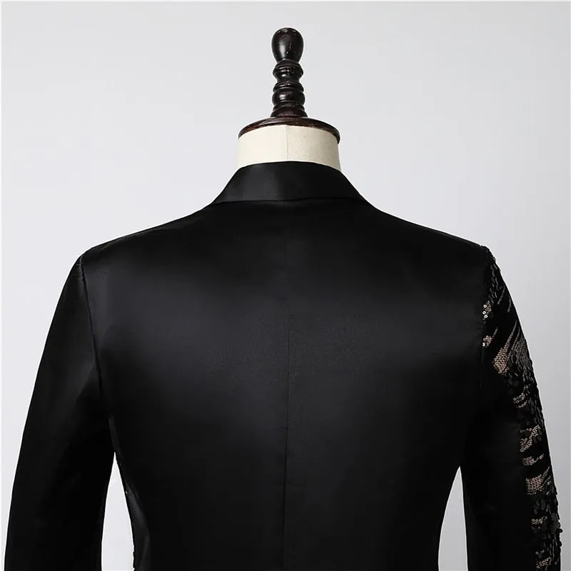 Elegant Party Nightclub Singer Performance Blazer