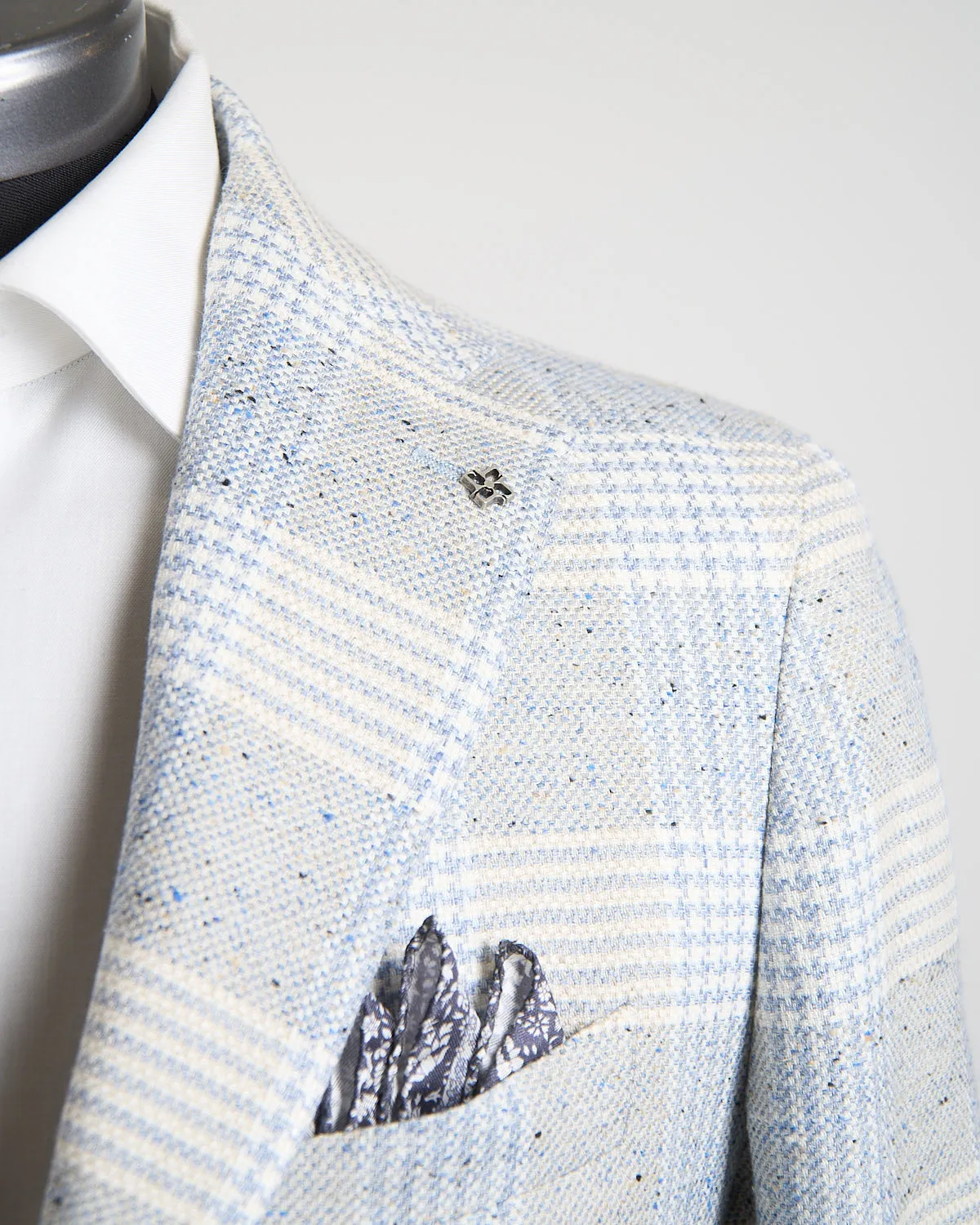 Elegant Summer Check Jacket