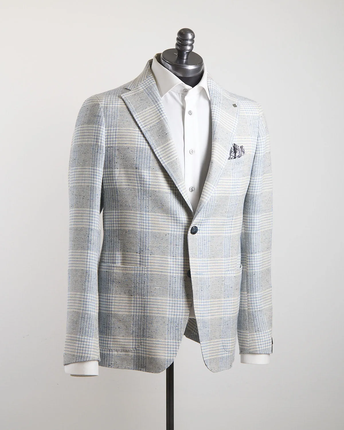 Elegant Summer Check Jacket