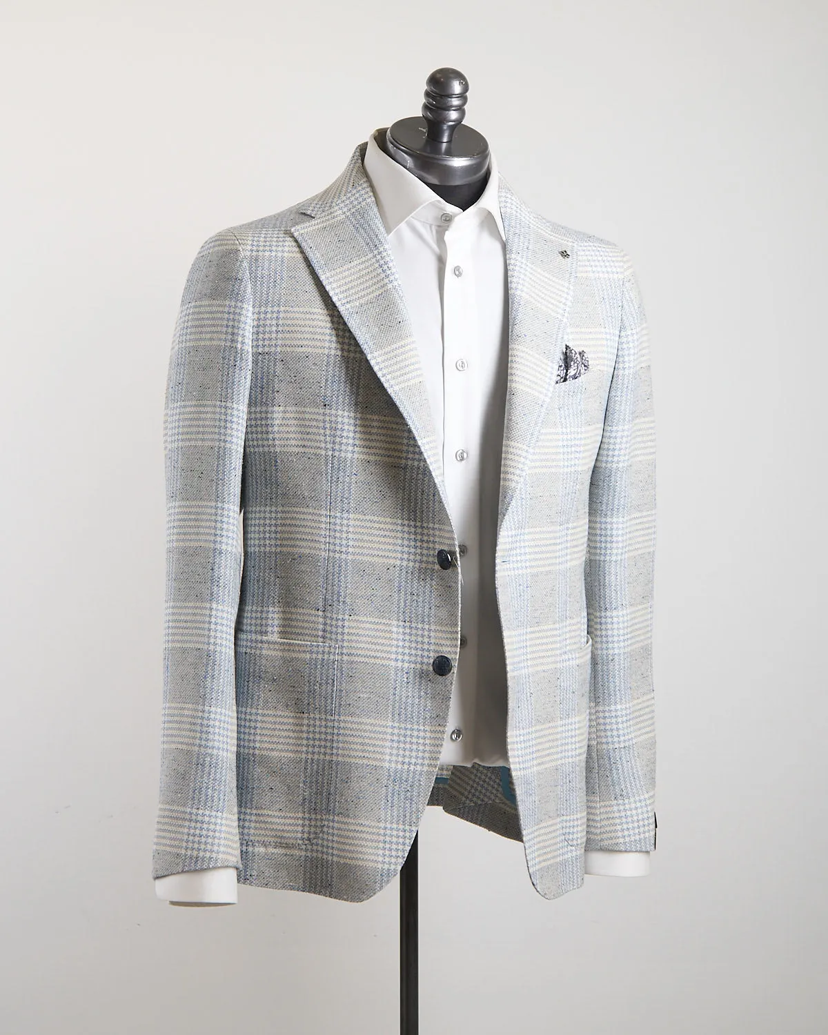 Elegant Summer Check Jacket