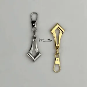 Elegant Zipper Pull (Pull-tab) Replacement / Repair - for Handbags, Backpacks, Purses, Apparel, Sleeping Bags & more
