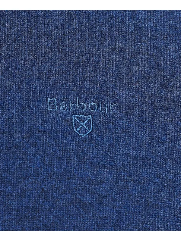 Essential Lambswool Crew Neck Sweater - Deep Blue