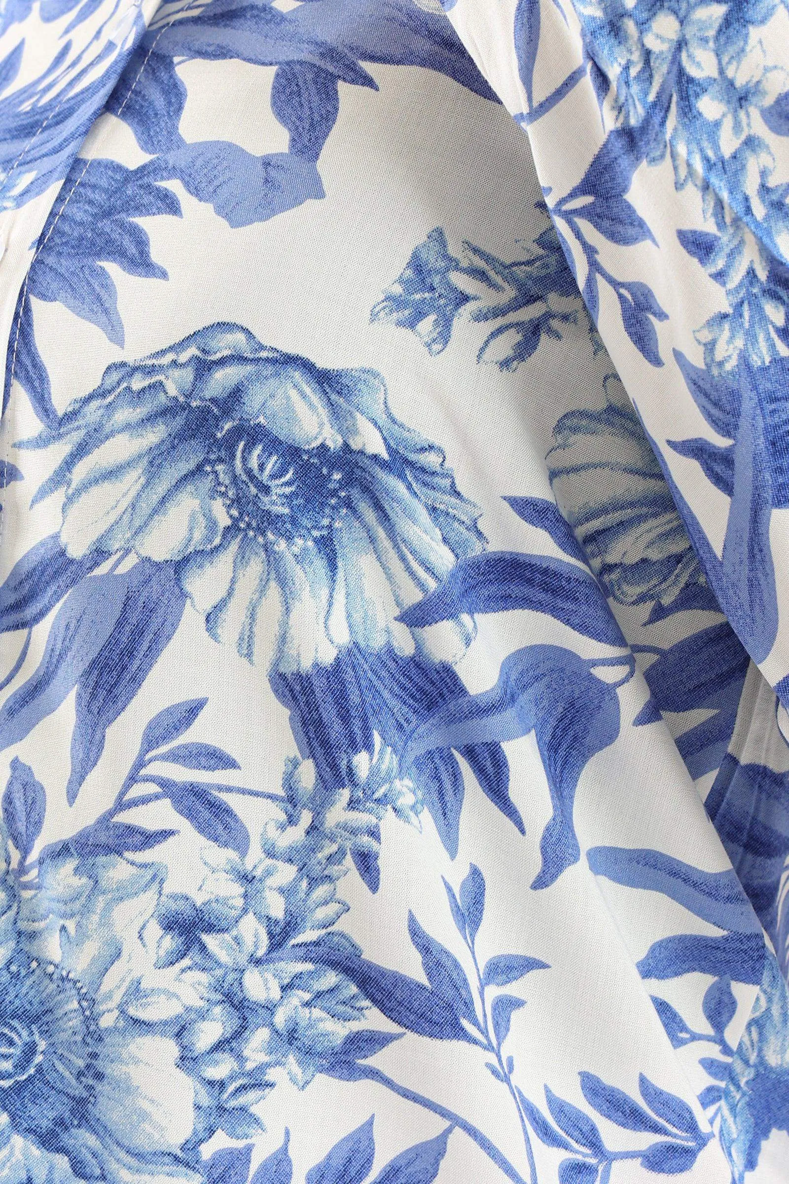 Flowery Printed Shirt