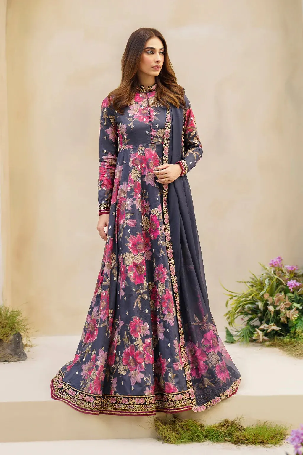 IZNIK FESTIVE LAWN SFL12