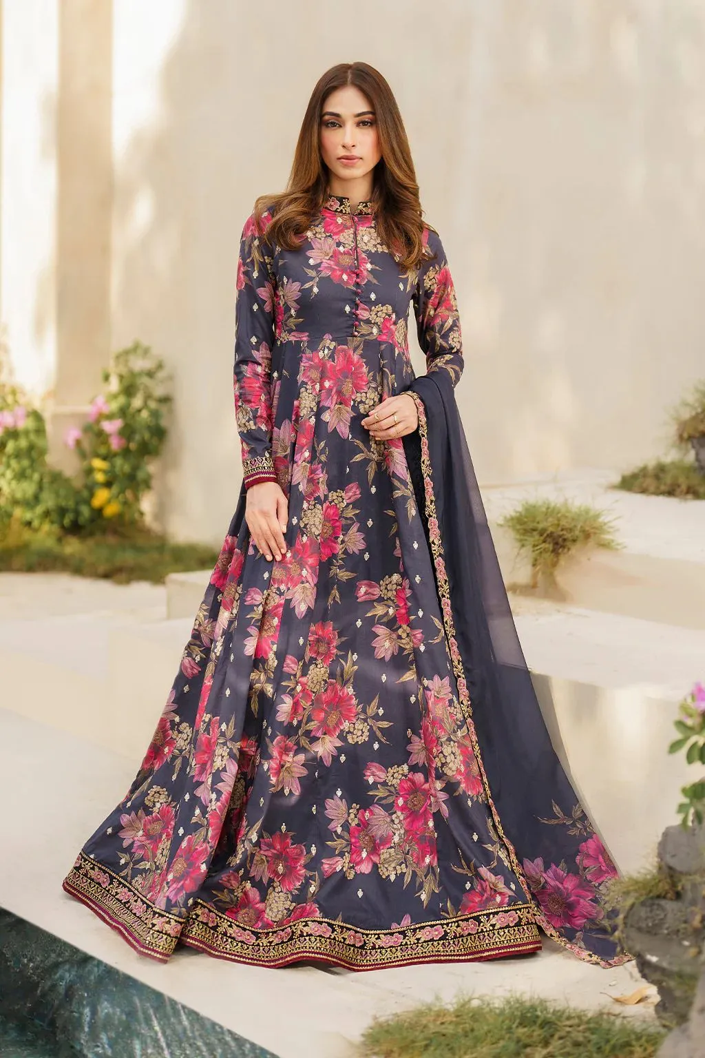 IZNIK FESTIVE LAWN SFL12