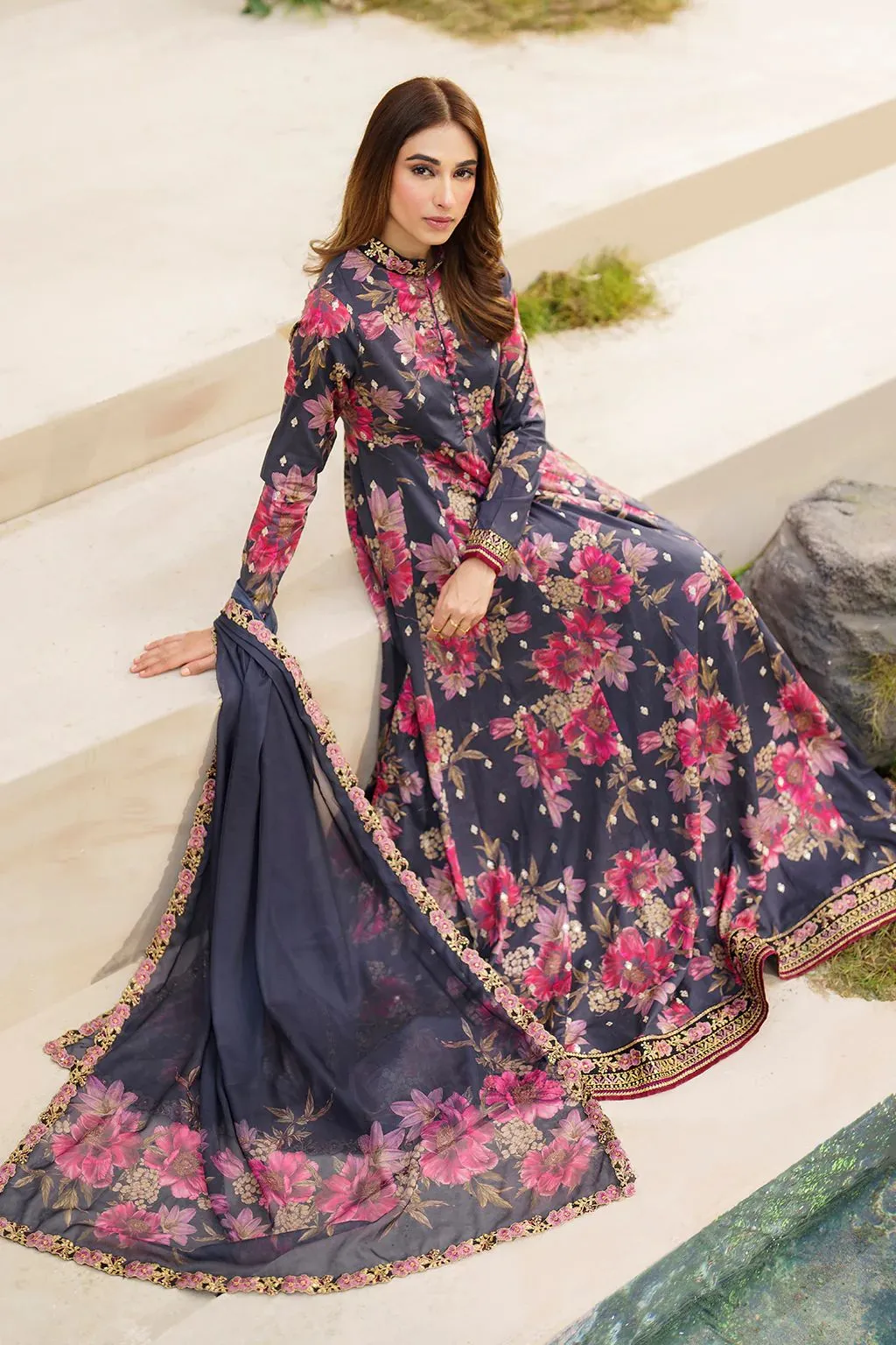 IZNIK FESTIVE LAWN SFL12