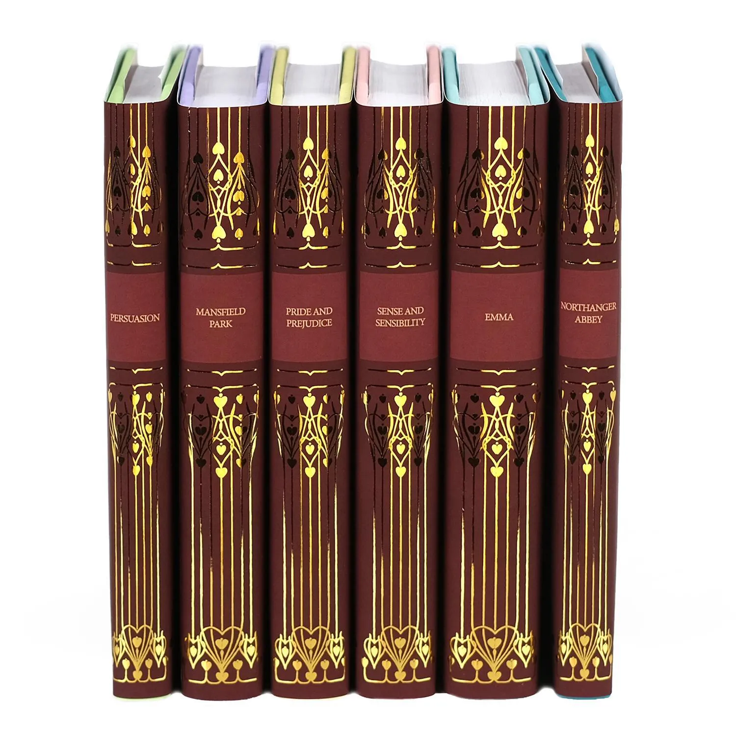 Jane Austen Deep Red Love Limited Edition Set - Jackets Only