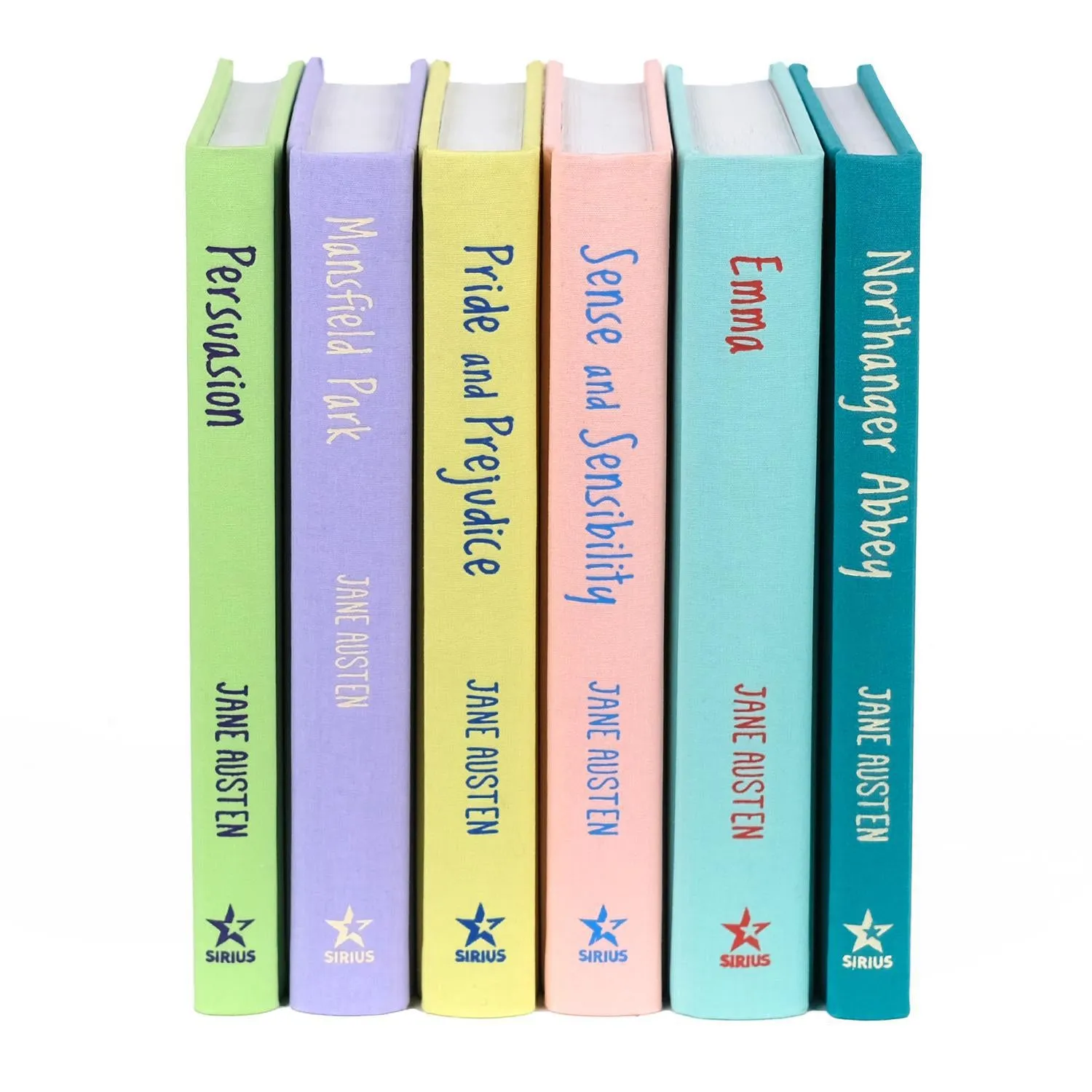 Jane Austen Deep Red Love Limited Edition Set - Jackets Only