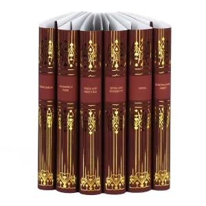 Jane Austen Deep Red Love Limited Edition Set - Jackets Only