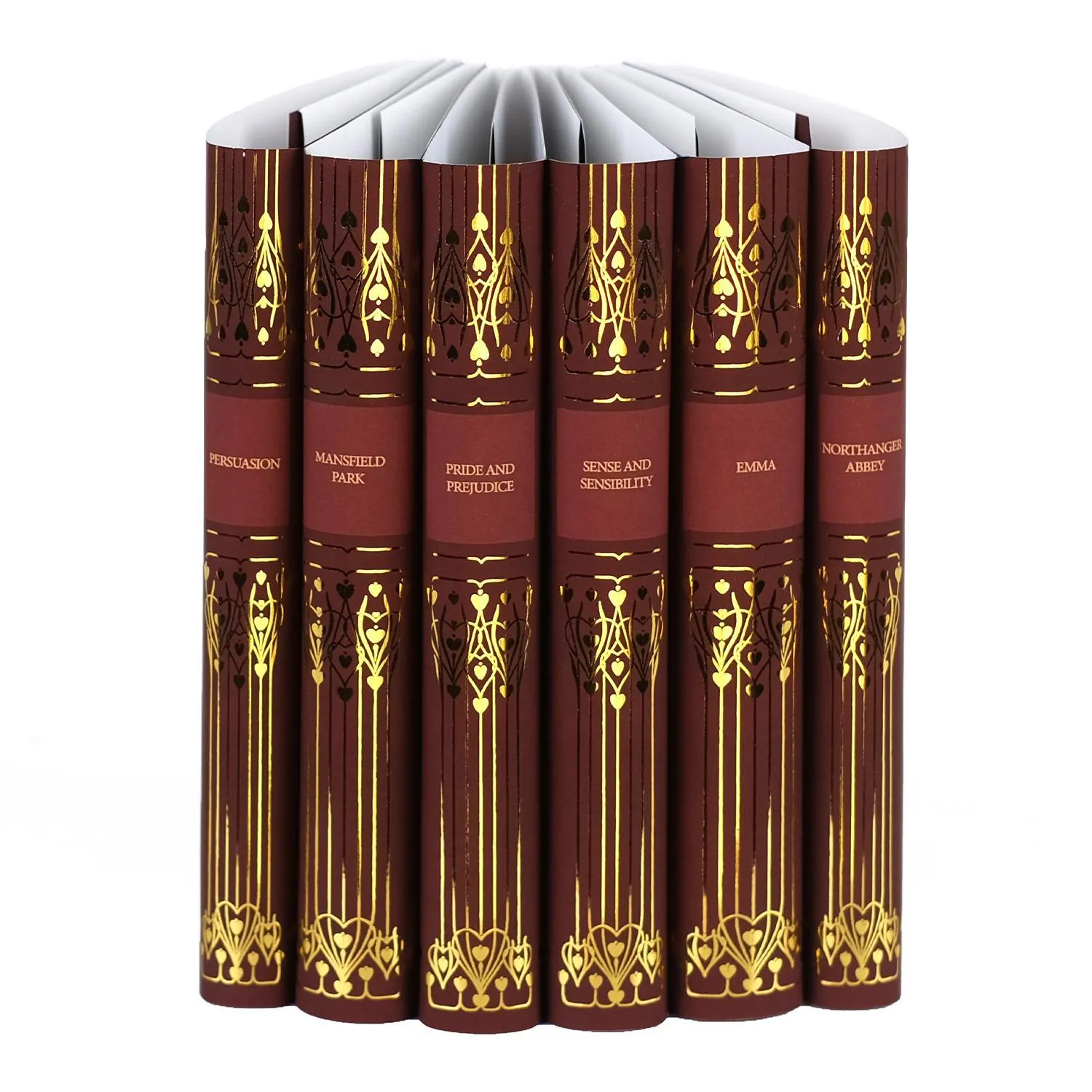 Jane Austen Deep Red Love Limited Edition Set - Jackets Only