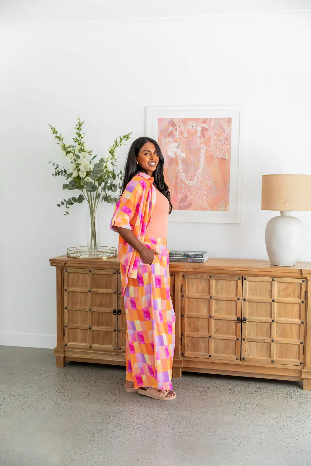 Larsa Pants in Illusion