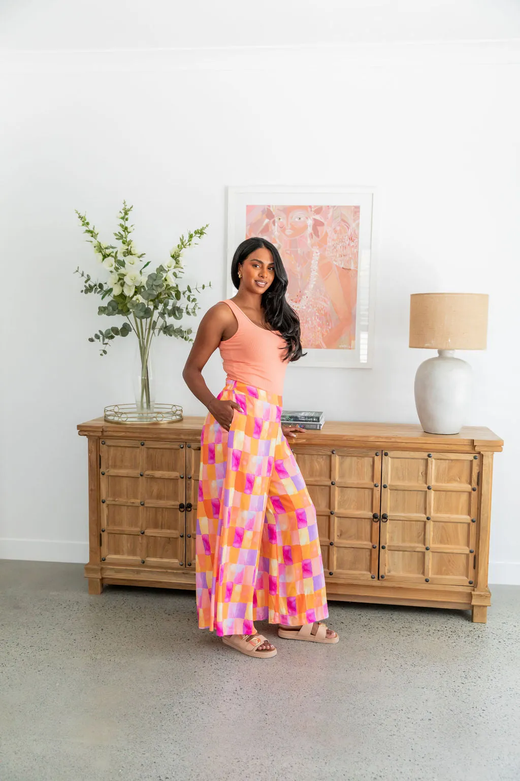 Larsa Pants in Illusion