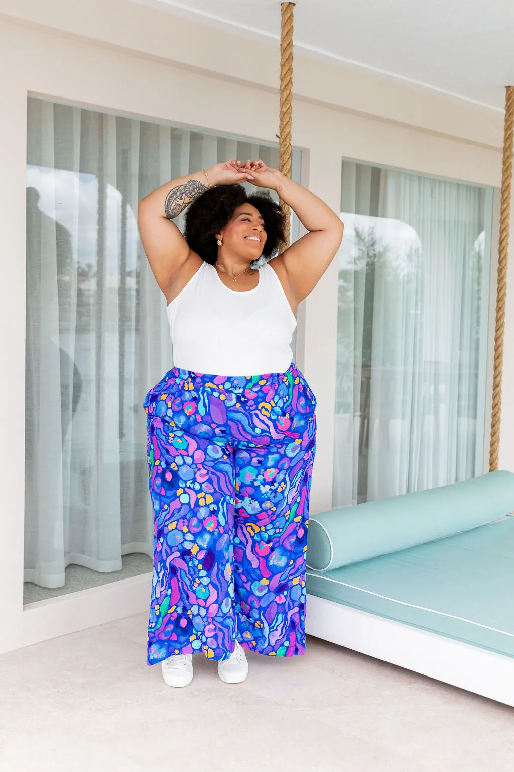 Larsa Pants in Reef by Kasey Rainbow