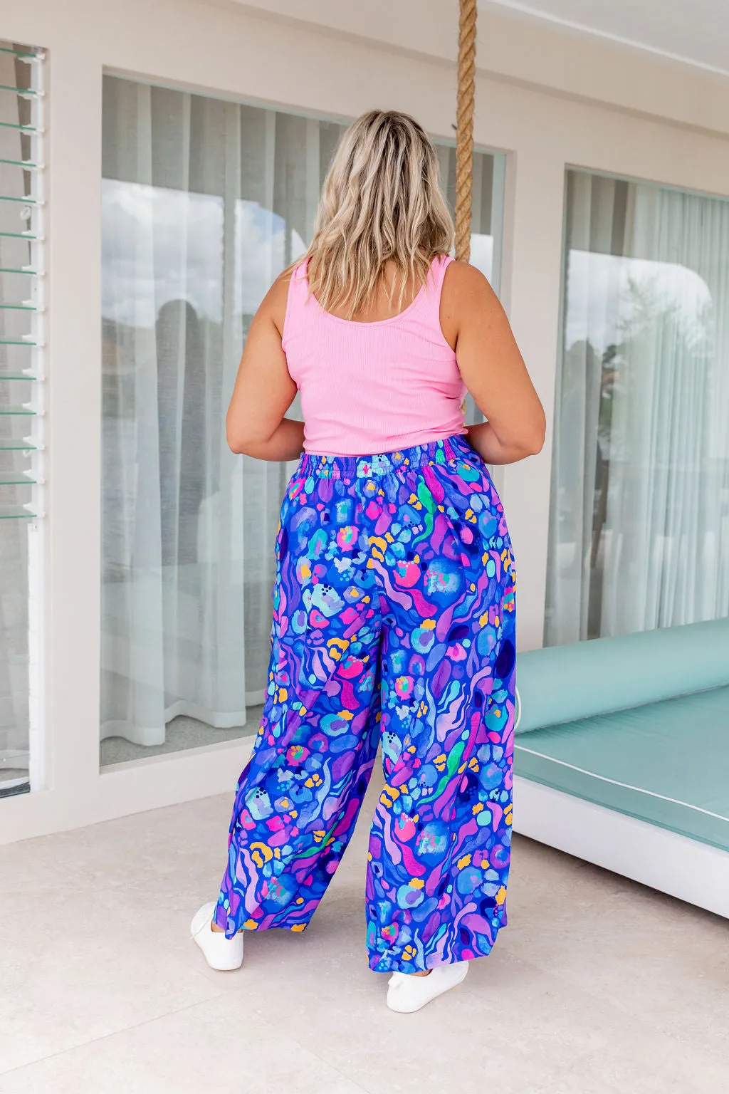 Larsa Pants in Reef by Kasey Rainbow
