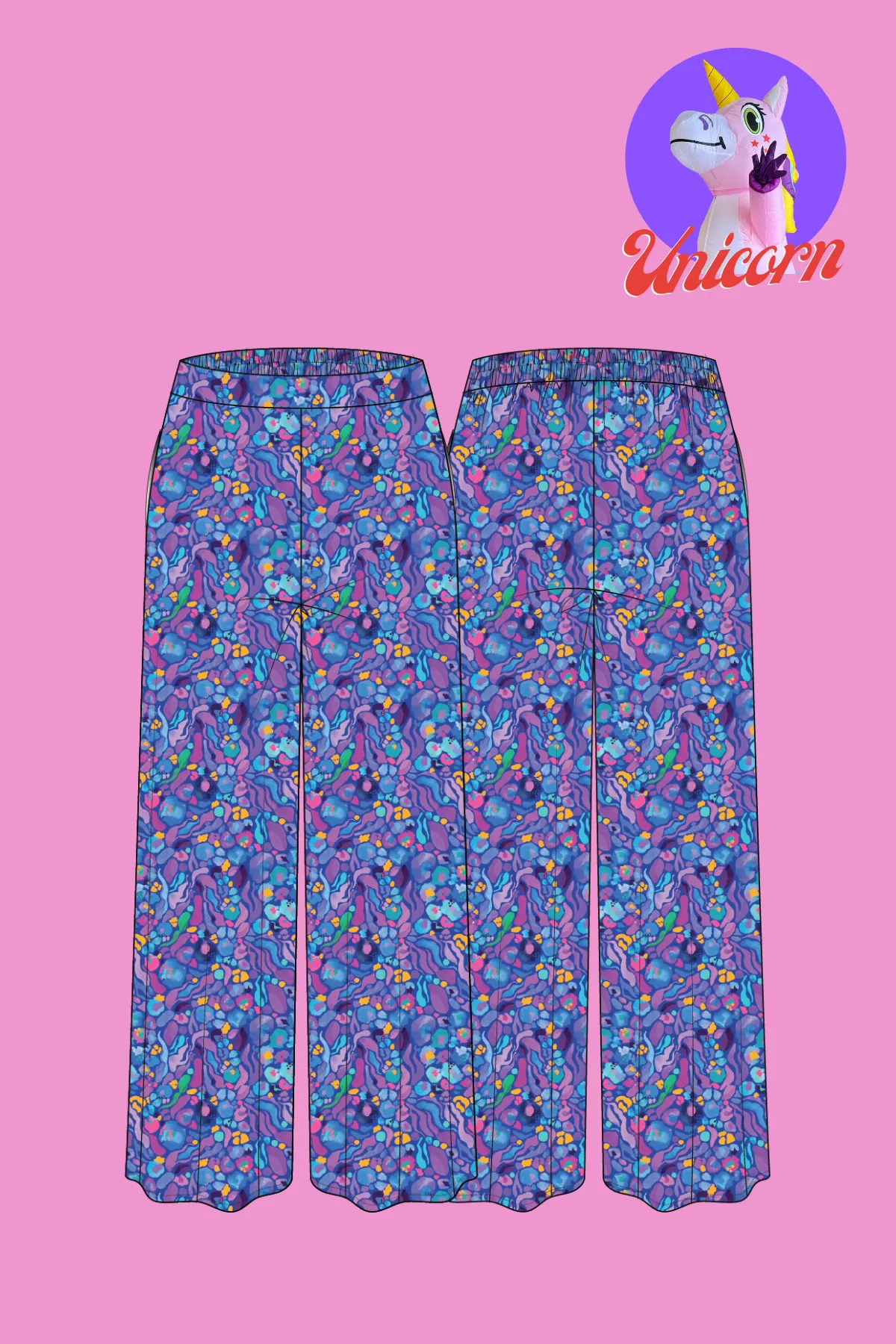 Larsa Pants in Reef by Kasey Rainbow