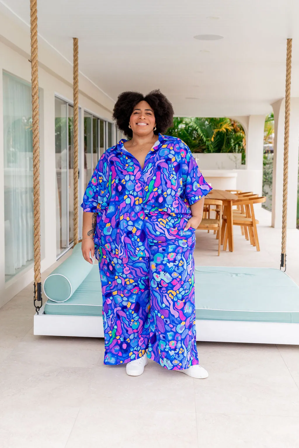 Larsa Pants in Reef by Kasey Rainbow