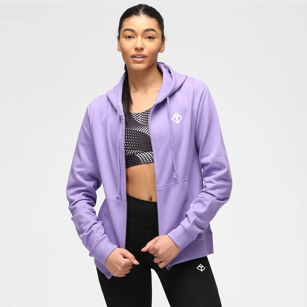 Lavender Diamond Ladies Zoodie