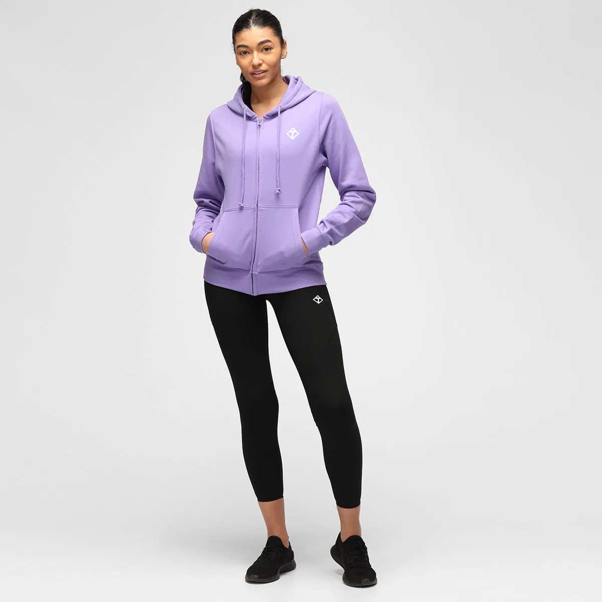 Lavender Diamond Ladies Zoodie