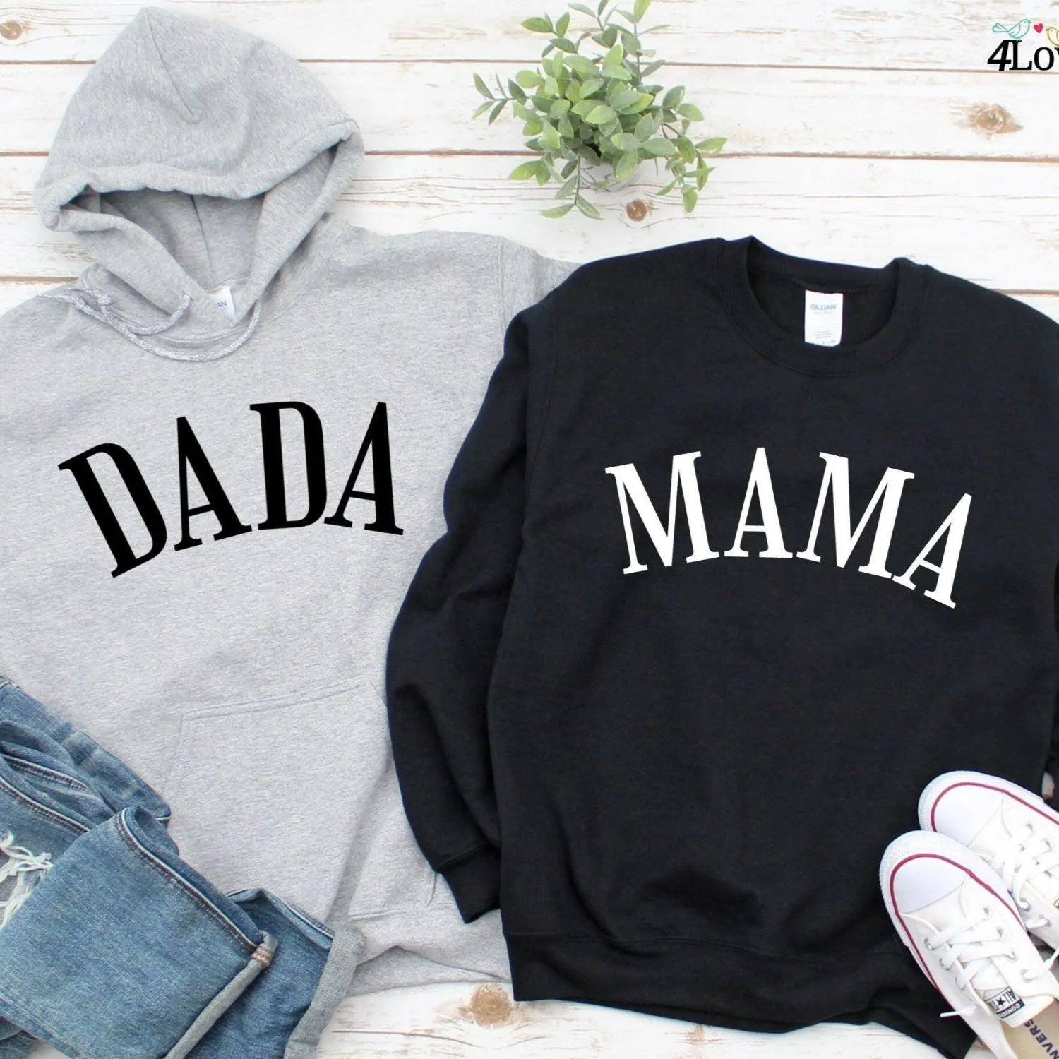 Matching Mama & Dada Set: Ideal Mother/Father's Day Outfits - Cozy & Stylish!