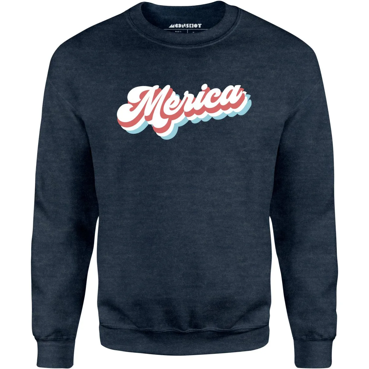 Merica Retro Stylish - Unisex Sweatshirt