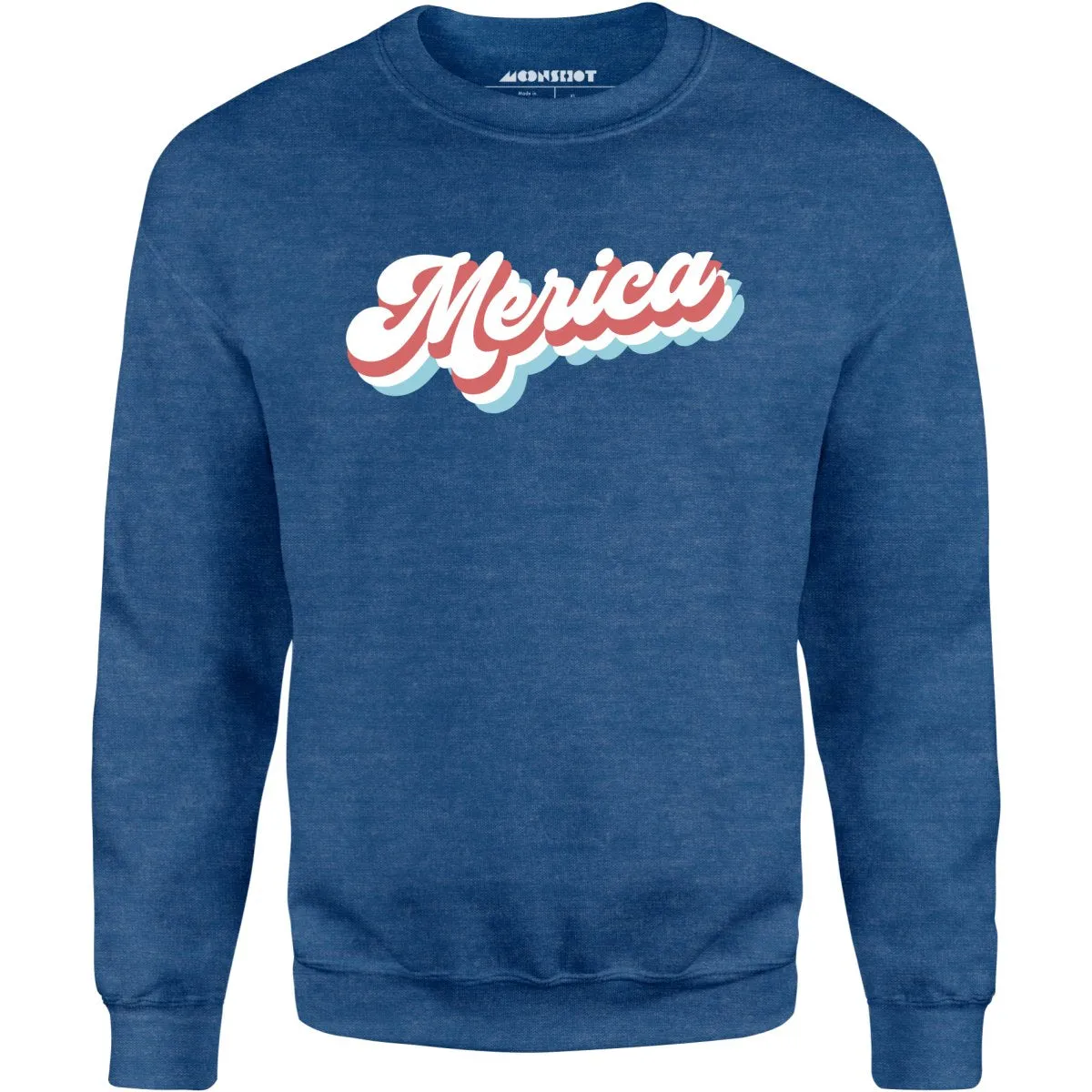 Merica Retro Stylish - Unisex Sweatshirt