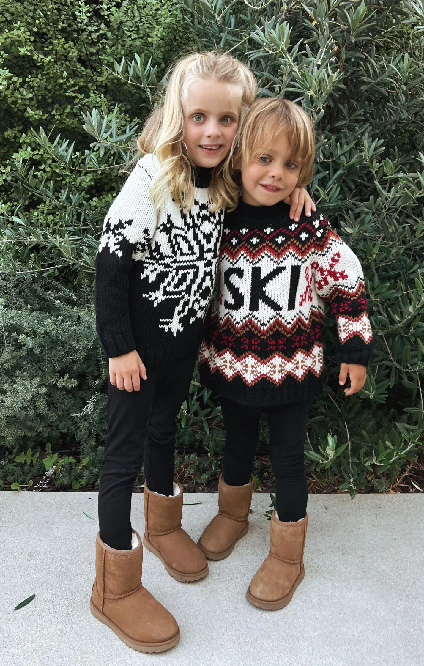Mini Ski In Sweater ~ Ski Knit