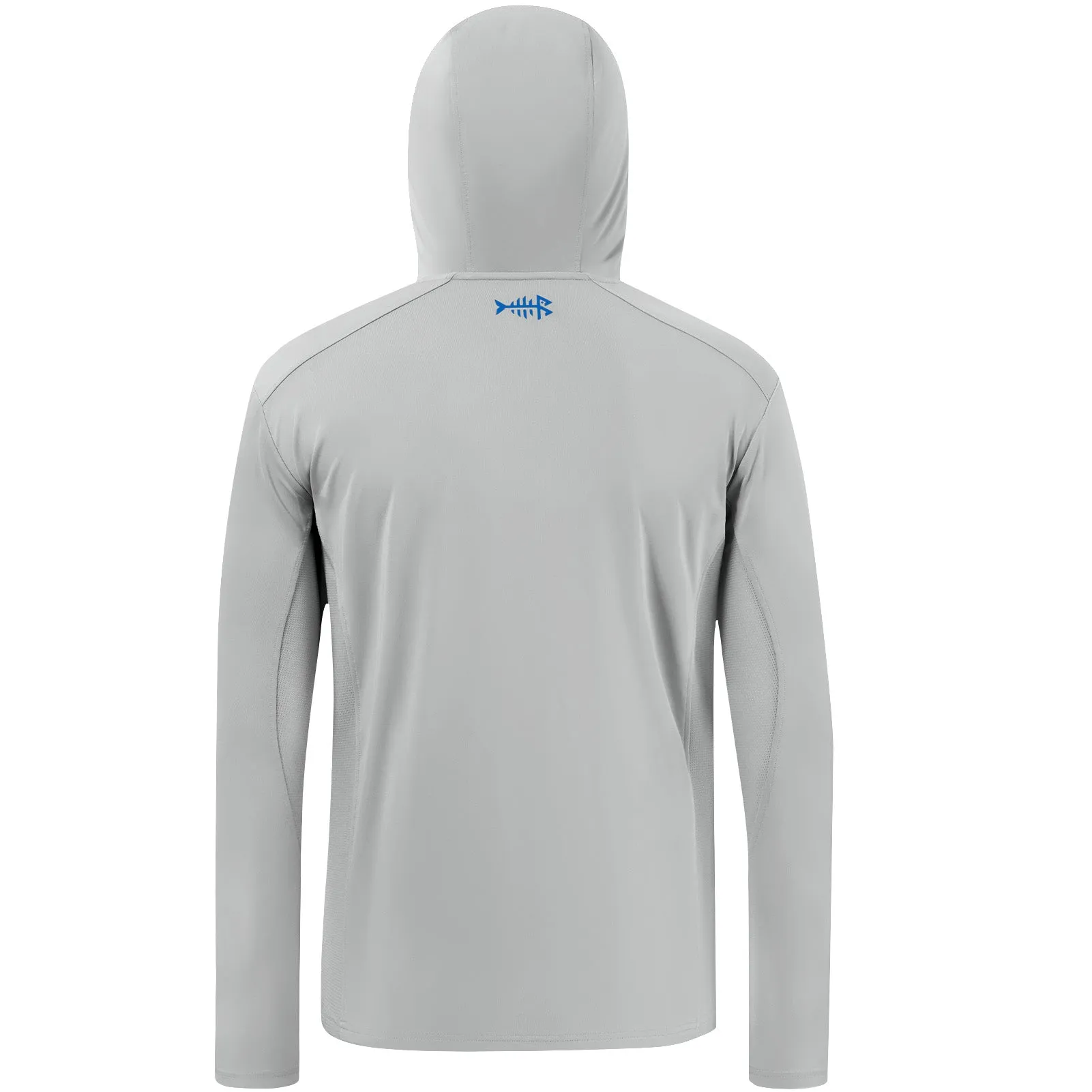 M’s UPF 50  Long Sleeve Hooded Shirts with Drawstring FS33M