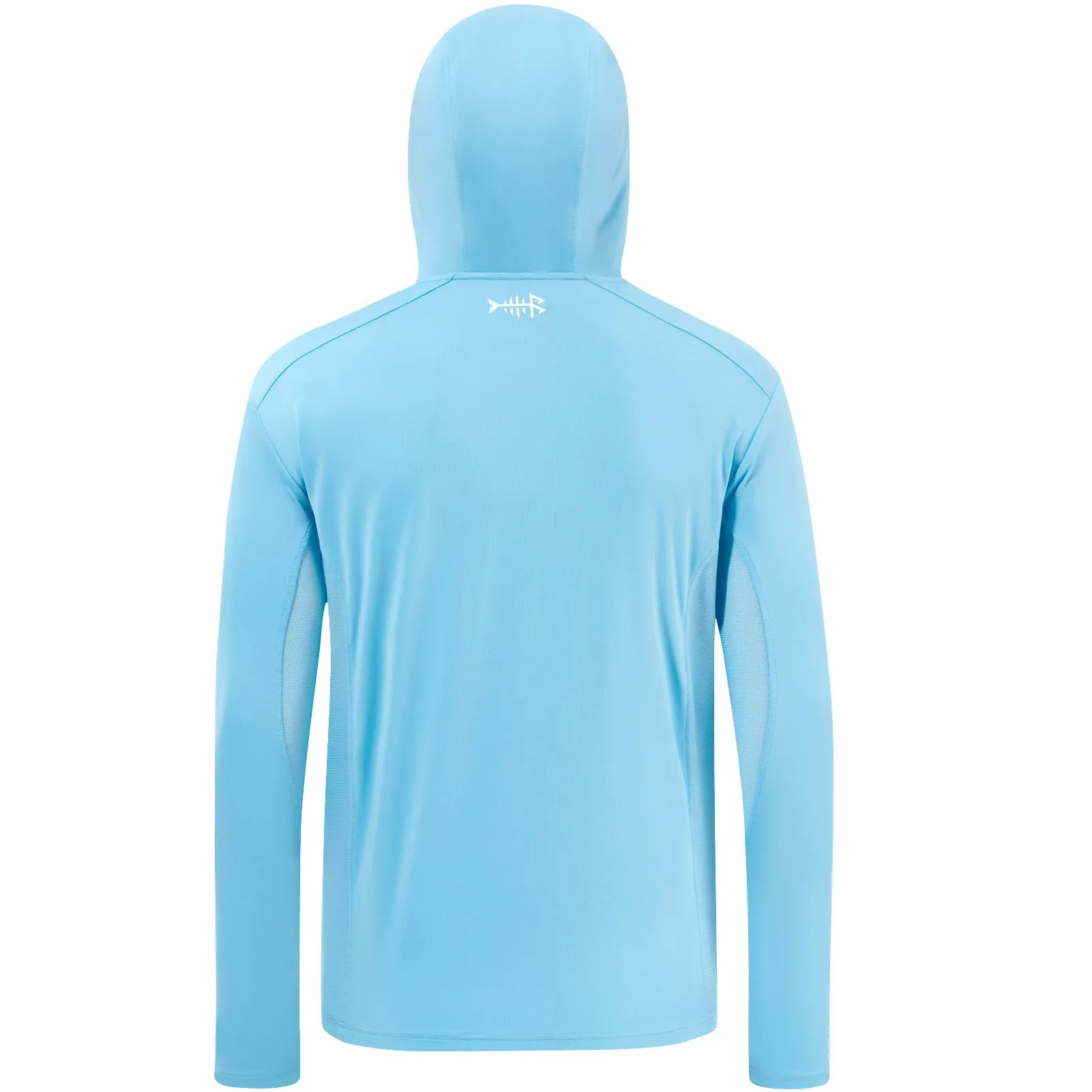 M’s UPF 50  Long Sleeve Hooded Shirts with Drawstring FS33M